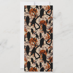 Convites Impressão de Halloween para a tripulação de cr