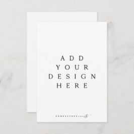 Convites Impressão de placa 3,5x5"