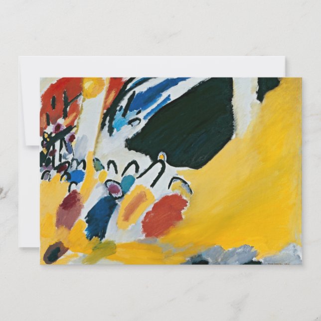 Convites Impressão III (Concerto) por Wassily Kandinsky (Frente)