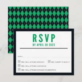 Convites IMPRESSÃO ORDER para Sari - placa de resposta RSVP