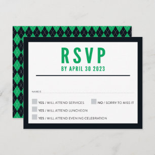 Convites IMPRESSÃO ORDER para Sari - placa de resposta RSVP