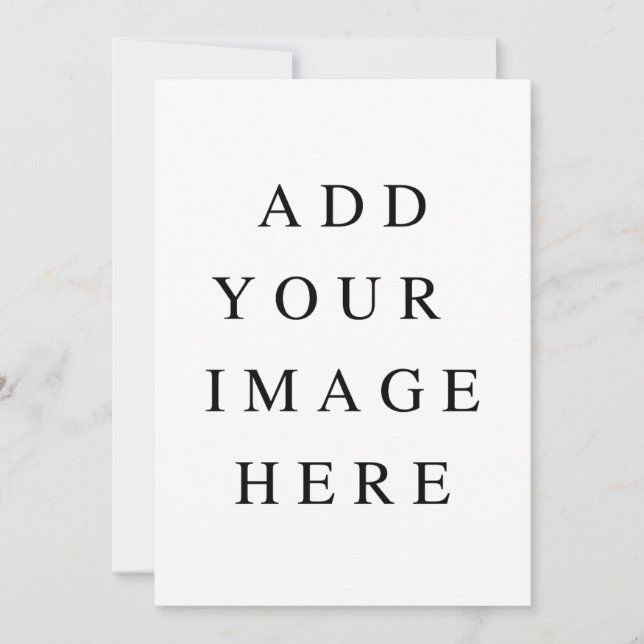 Convites impressão personalizado 5 x 7 (Frente)