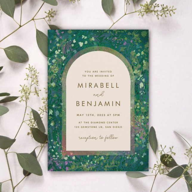 Convites Impressionismo Floral (Criador carregado)