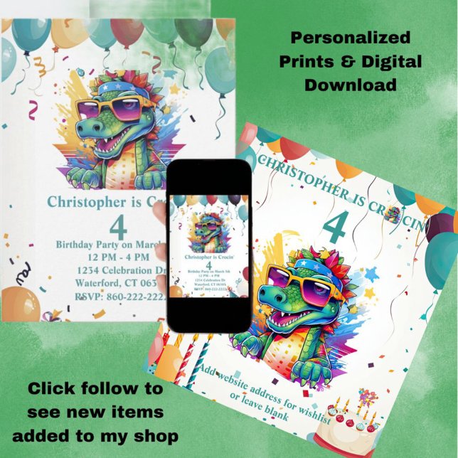 Convites Impressões Personalizadas & Download Aniversário d (Criador carregado)