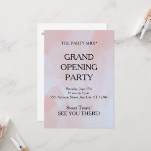 Convites Inauguração de Negócios Outras Celebrações