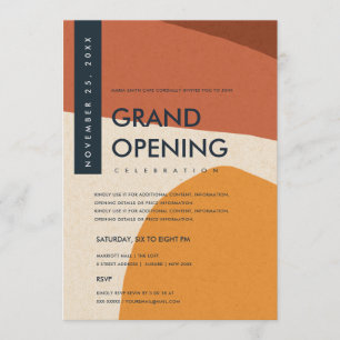 CONVITES INAUGURAÇÃO GRANDIOSA DE ARTE ABSTRATA MODERNA LAR