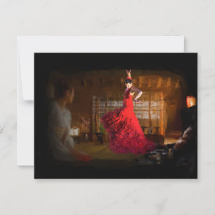 Convites Incêndio do Flamenco acende uma casa de chá em T