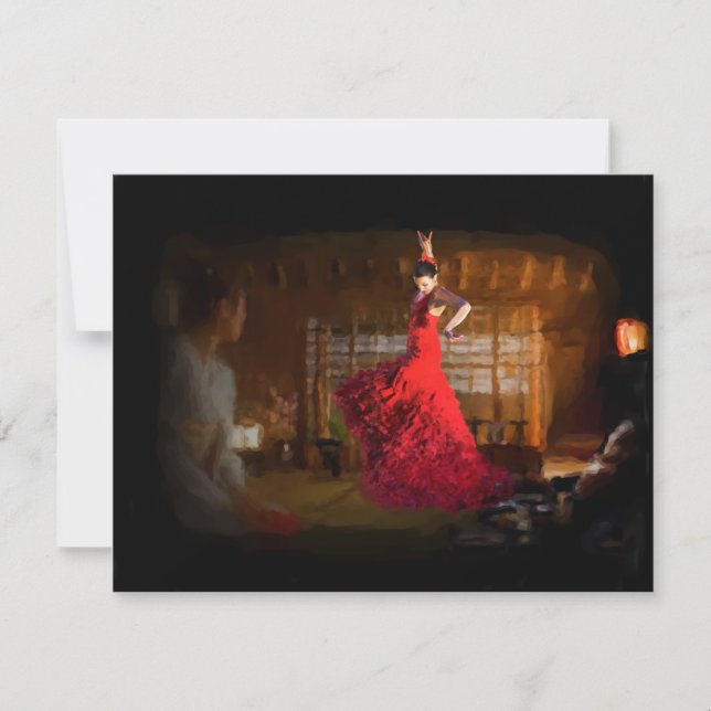 Convites Incêndio do Flamenco acende uma casa de chá em Tóq (Frente)