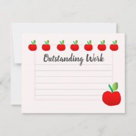 Convites Incentivo à Apple do Professor para Crianças