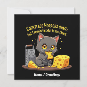 Convites Incontáveis Horrores Esperam, Mas Eu Permaneço Fie