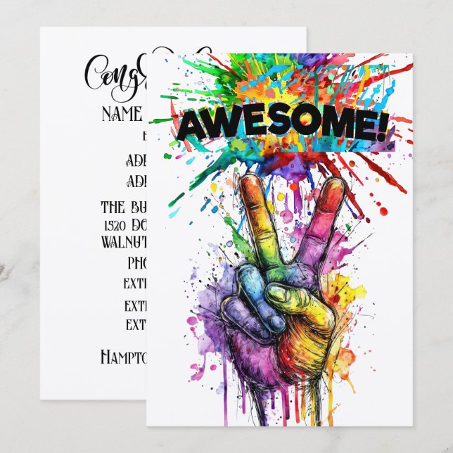 CONVITES INCRÍVEL (Frente/Verso)