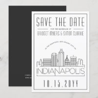 Indianapolis Wedding Skyline Salvar Data