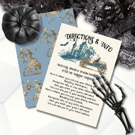 Convites Informações sobre Direções de Esqueleto do Toile H