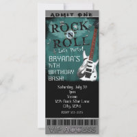 Ingresso de Aniversário VIP de Glam Rock N Roll St