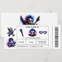 Ingresso de Show de Música Cool Rock On 1º Anivers