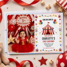 Ingresso do Circo Vermelho Moderno 1º Aniversário