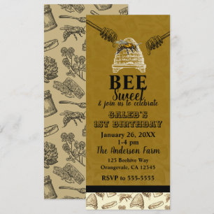 Convites Ingresso para Festa de Aniversário da Colmeia de A