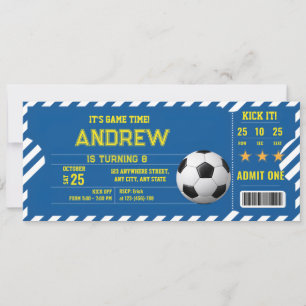 Convites Ingresso para Jogo de Futebol Pessoal de Futebol P