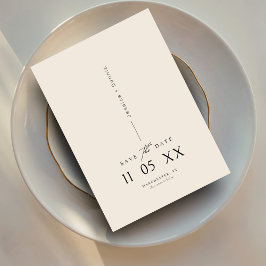 Convites Inicialização de Script Elegante Mínimo Moderno Sa