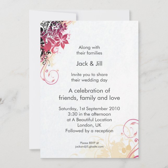 Convites Iniciar Salva 5x7 (Frente)