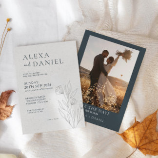 Convites Iniciativas Rustic Elegant Wedding