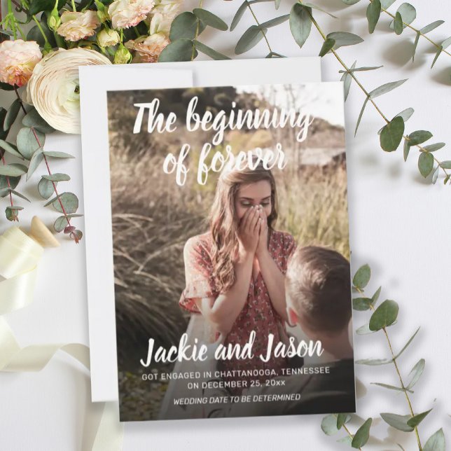 Convites Início do lançamento de fotos do Noivado para semp (Criador carregado)