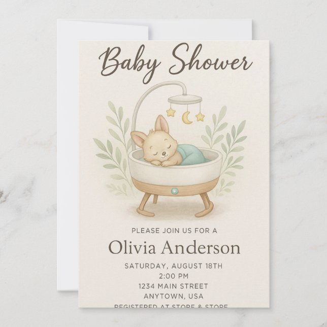 Convites Inovações para bebês (Frente)