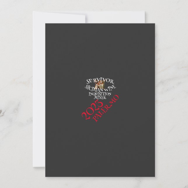 Convites Inquisição Espanhola (Frente)