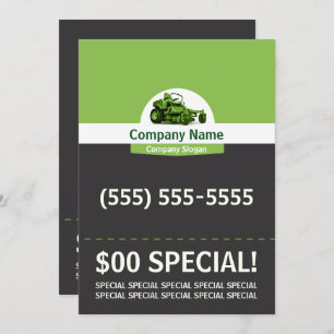 Convites Insecto do cuidado 5x7 do gramado