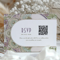 Inserção Lilás RSVP Arte Nova Deco Vintage Mucha