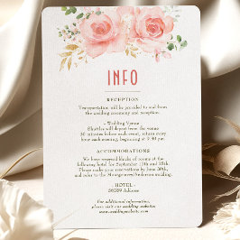 Convites Inserir informações de casamento e detalhes Dourad