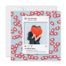 Instagram Amor Legal Divertido Salve a Data