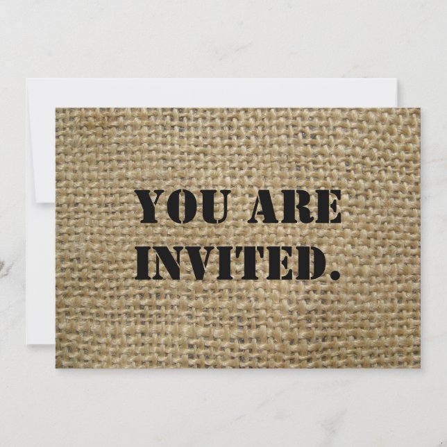 Convites Invasão (Frente)