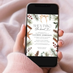 Convites Inverno Ela é Chá de panela de Arco Casando