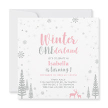 Inverno Onederland 1º Aniversário - Menina