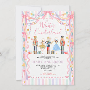 Convites Inverno Onederland Noz de Natal Primeiro Aniversár