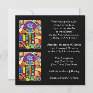 Convites Invit Vintage Tapaery Hamsa