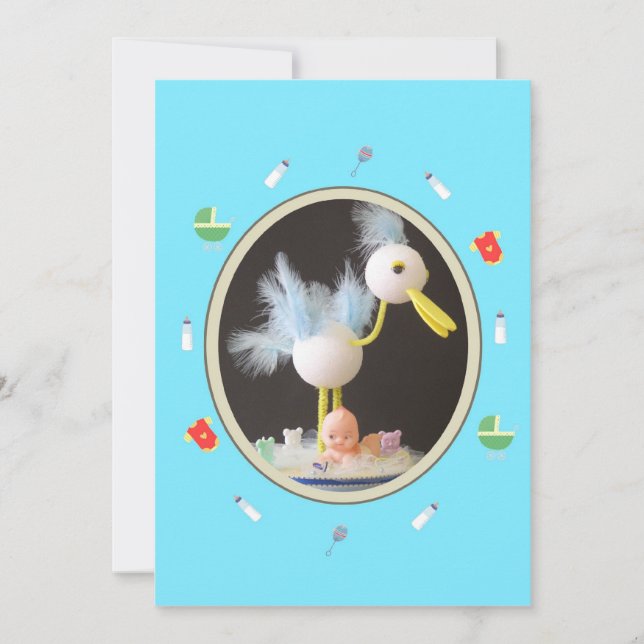 Convites Invitacion a Baby Shower (Frente)