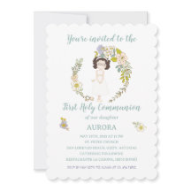 Invitación AURORA Primera Comunión