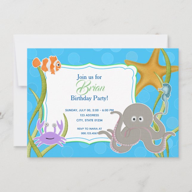 Convites Invitación de Cumpleaños - EL março de Bajo da (Frente)