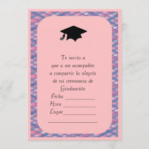 Convites Invitacion de Graduacion