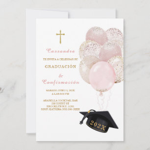 Convites Invitación de Graduación y Confirmación