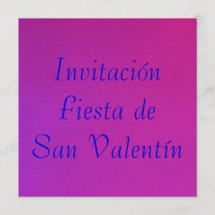 Convites Invitación - Festa de San Valentín - Púrpura-ro
