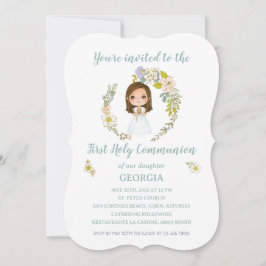 Convites Invitación GEORGIA Primera Comunión