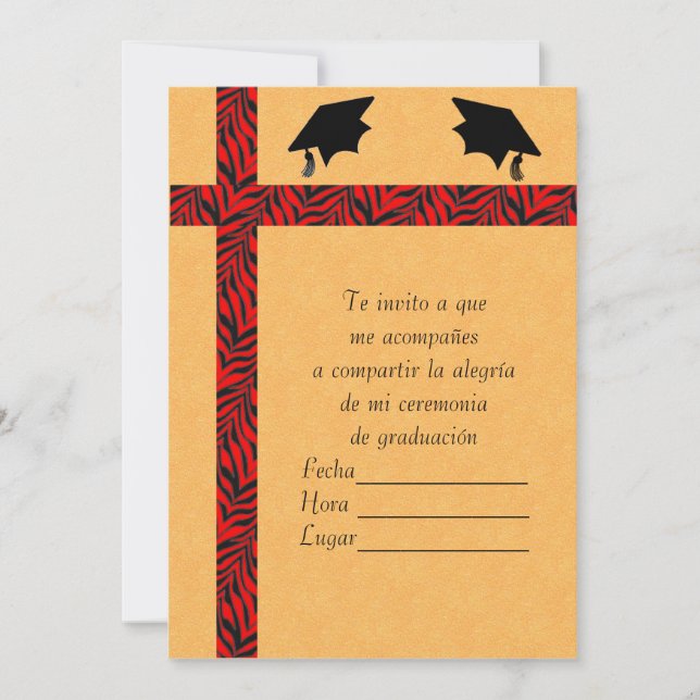 Convites Invitacion Graduacion 1 (Frente)