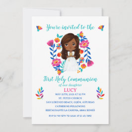 Convites Invitación LUCY Primera Comunión