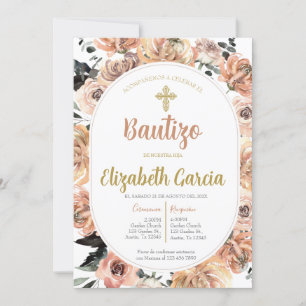 Convites Invitación para bautismo