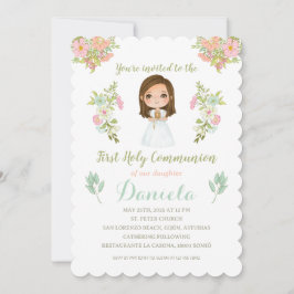 Convites Invitación Primera Comunión DANIELA