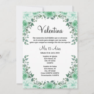 Convites Invitación Quinceañera