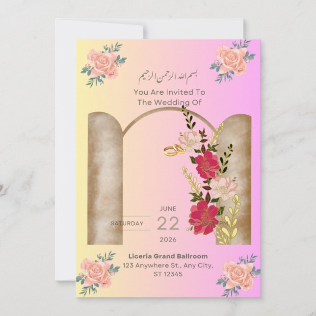 Convites Invitation (Frente)